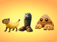 Spēle Italian animals with voice acting online