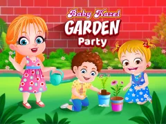 Spēle Baby Hazel. Garden party online