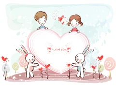 Spēle Valentine Young Love online