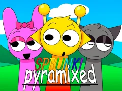 Spēle Sprunki Pyramixed online