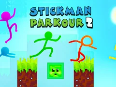 Spēle Stickman Parkour 2 online