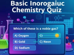 Spēle Basic Inorganic Chemistry Quiz online