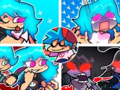 Spēle FNF VS Sky: Pico Mix online
