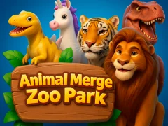 Spēle Animal Merge Zoo Park online