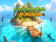 Spēle Survival On Raft Multiplayer online