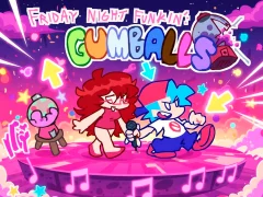 Spēle FNF Gumballs online