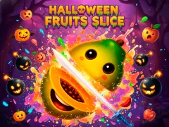 Spēle Halloween Fruits Slice online