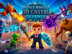 Spēle Office Knight 3D Castle Defense online
