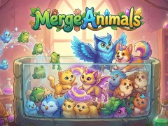 Spēle Merge Animals online