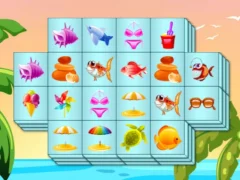 Spēle Summer Mahjong online