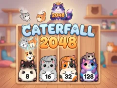 Spēle Caterfall 2048 online