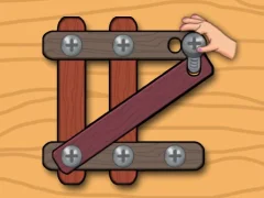 Spēle Wood Nuts Master: Screw Puzzle online