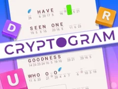 Spēle Cryptogram: Word Brain Puzzle online