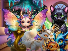 Spēle Mysterious Familiars Enchanted Bestiary online
