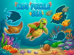 Spēle Kids Puzzle Sea online