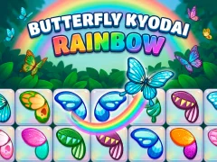 Spēle Butterfly Kyodai Rainbow online
