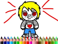 Spēle Scary Boy Coloring Book online