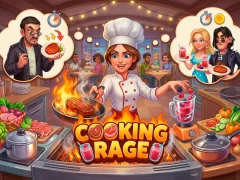 Spēle Cooking Rage online