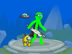 Spēle Stickman Mega Boss Battles! online