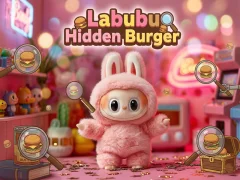 Spēle Labubu Hidden Burger online