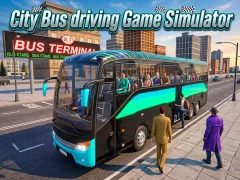Spēle City Bus driving Game Simulator online