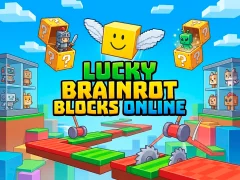 Spēle Lucky Brainrot Blocks Online online