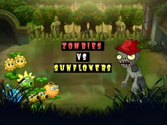 Spēle Zombies vs. Sunflowers online