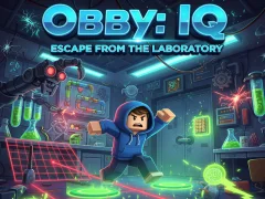 Spēle Obby: IQ Escape from the Laboratory online
