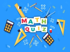 Spēle Math Quiz Game online