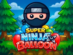 Spēle Super Ninja Balloon online