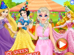 Spēle Ice Queen Birthday Surprise online