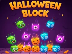 Spēle Halloween Block online
