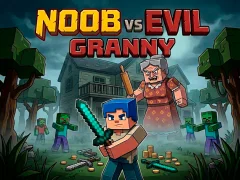 Spēle Noob vs Evil Granny online