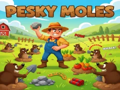 Spēle Pesky Moles online