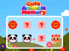 Spēle Cute Animals Memory online