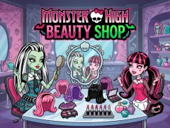 Spēle Monster High Beauty Shop online