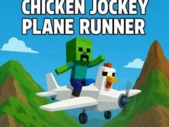 Spēle Chicken Jockey Plane Runner online