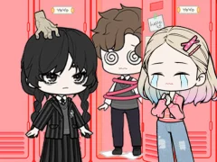 Spēle School Style Dress Up online