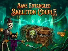 Spēle Save Entangled Skeleton Couple online