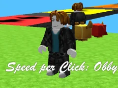 Spēle Speed per Click: Obby online