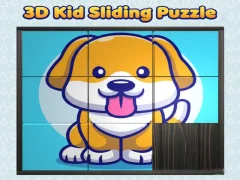 Spēle 3D Kid Sliding Puzzle online