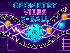 Spēle Geometry Vibes X-Ball online