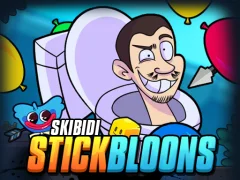 Spēle Skibidi Stick Bloons online