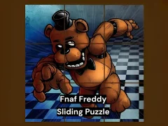 Spēle Fnaf Freddy Sliding Puzzle online