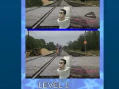 Spēle Skibidi Toilet Five Difference 2 online