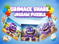 Spēle Grimace Shake Jigsaw Puzzle online