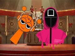 Spēle Squid Sprunki Mingle Game 2 online