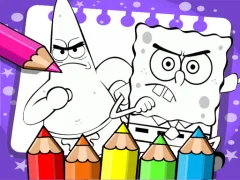 Spēle Sponge Bob Coloring Book online
