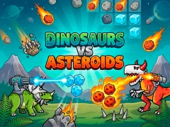 Spēle Dinosaurs vs Asteroids online