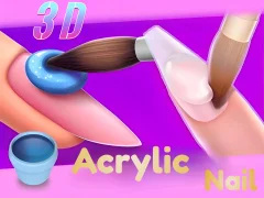 Spēle 3D Acrylic Nail online
